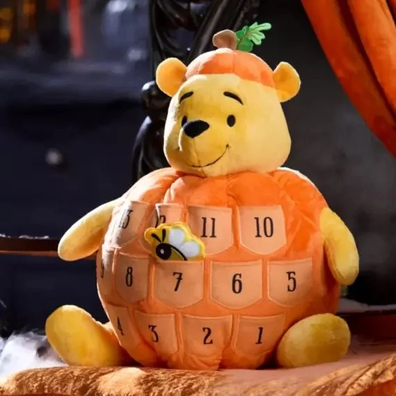 New Winnie the Pooh Plush Halloween Countdown Calendar on Disney
